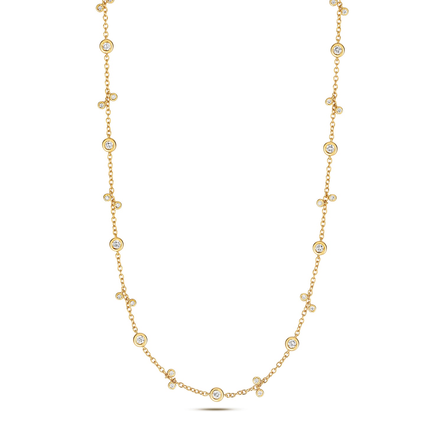 DIAMOND NECKLACE IN 18CT GOLD