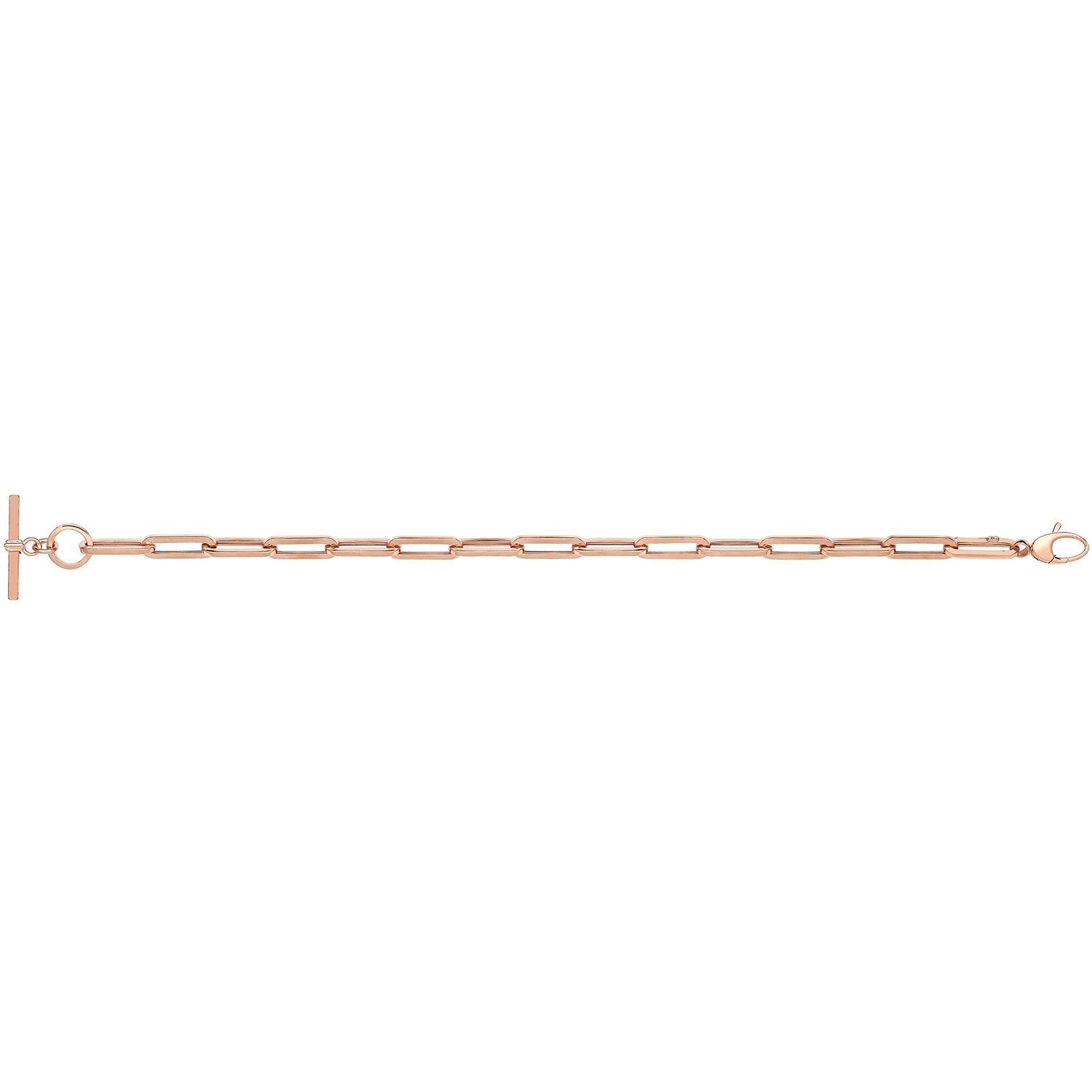 9CT ROSE GOLD HOLLOW BRACELET