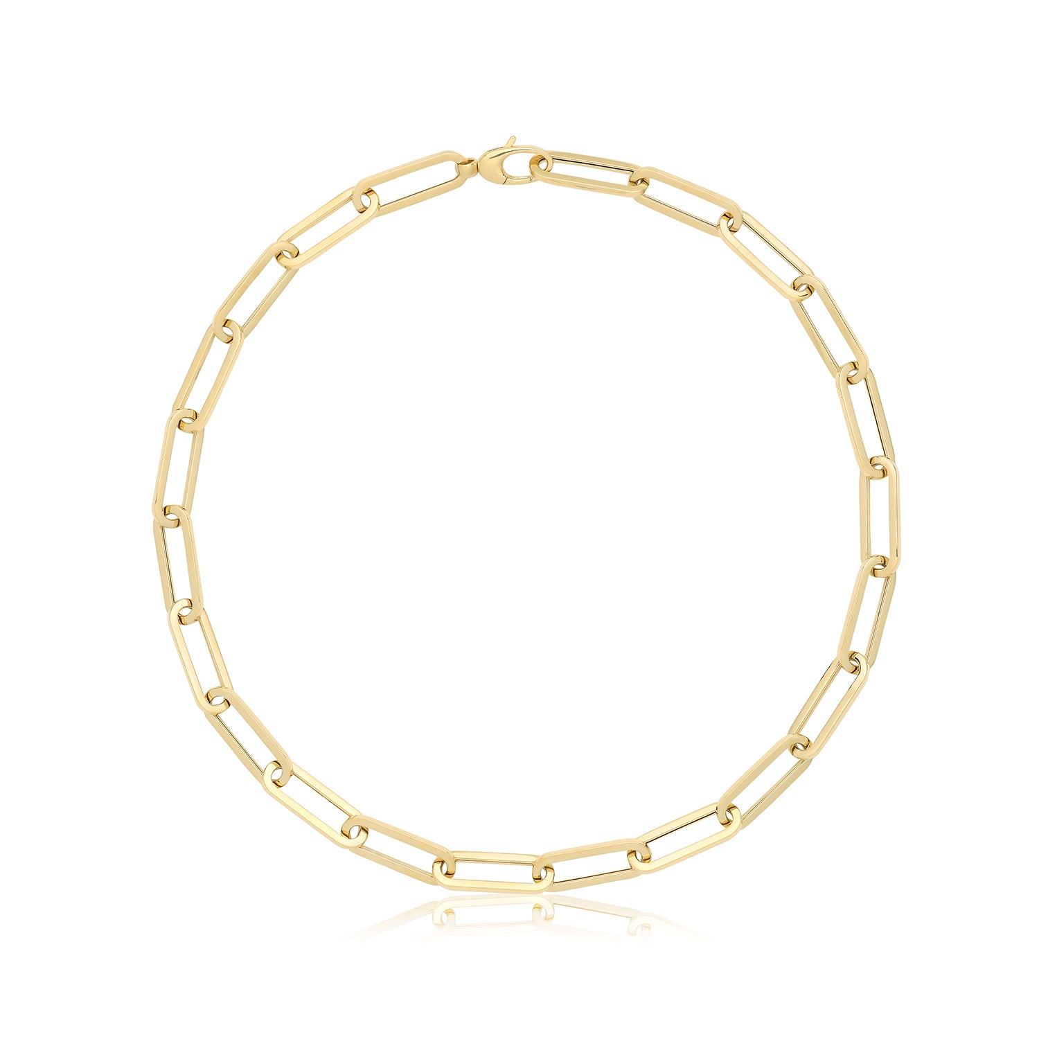 9CT GOLD HOLLOW NECKLACE