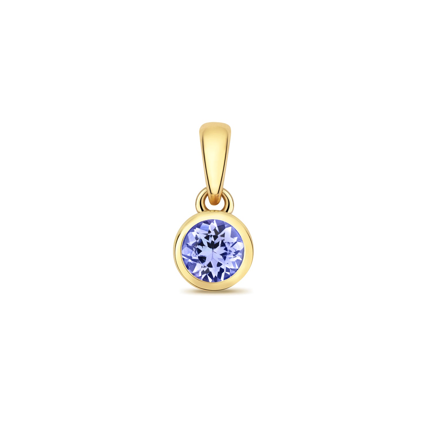 TANZANITE RUBOVER PENDANT IN 9CT GOLD