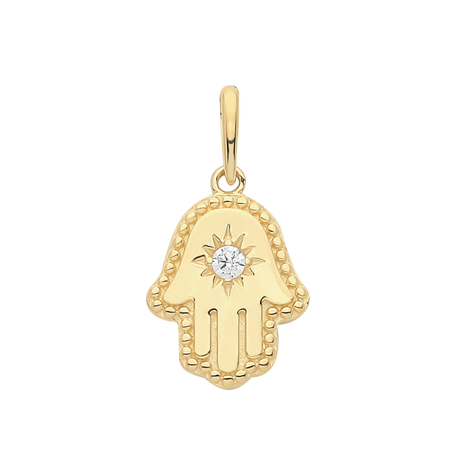 9CT GOLD HAMSA PENDANT