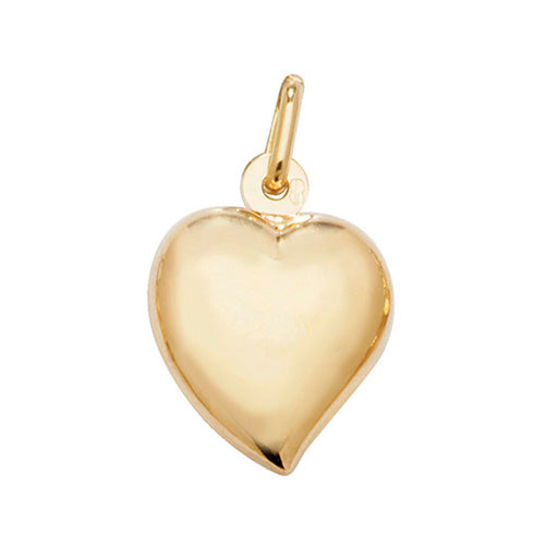 9CT GOLD HEART PENDANT