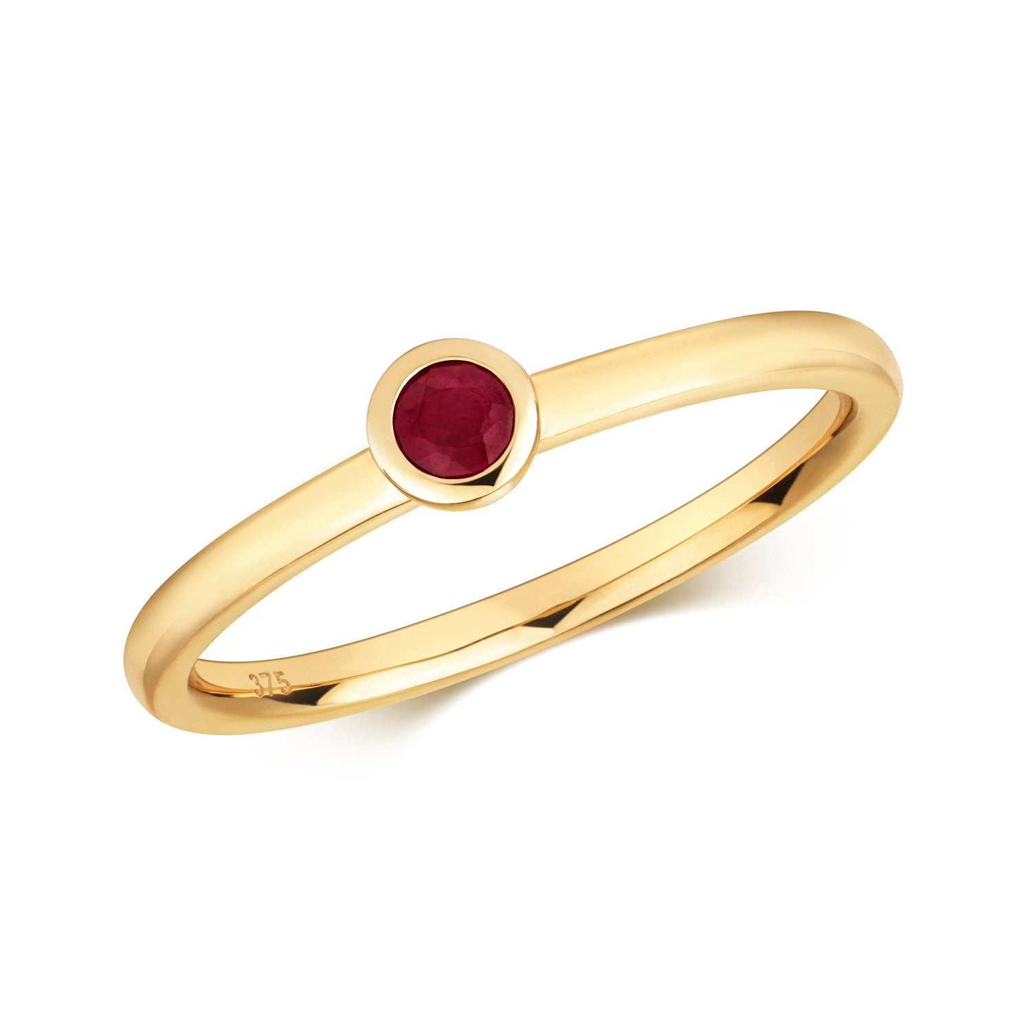 RUBY RUBOVER RING IN 9CT GOLD