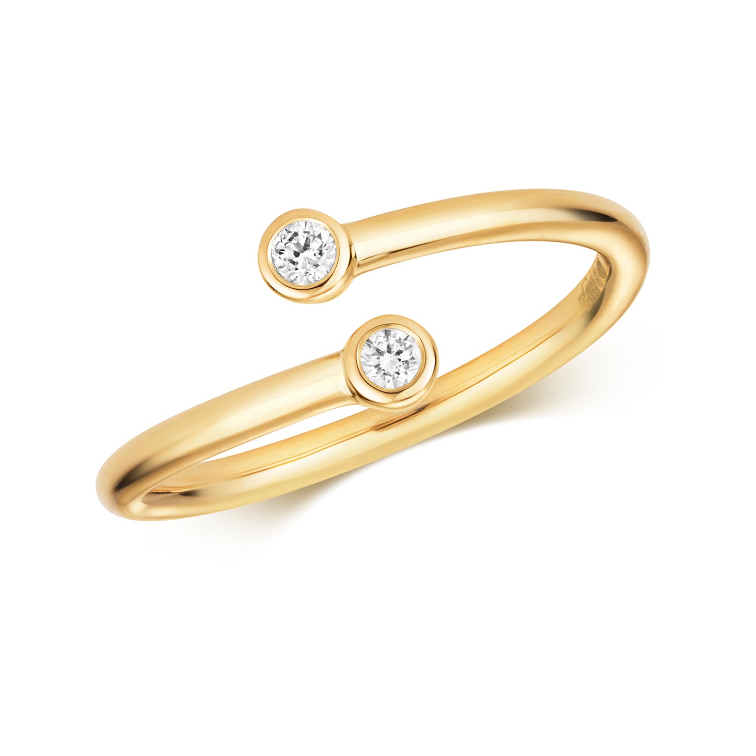 DIAMOND RING IN 9CT GOLD