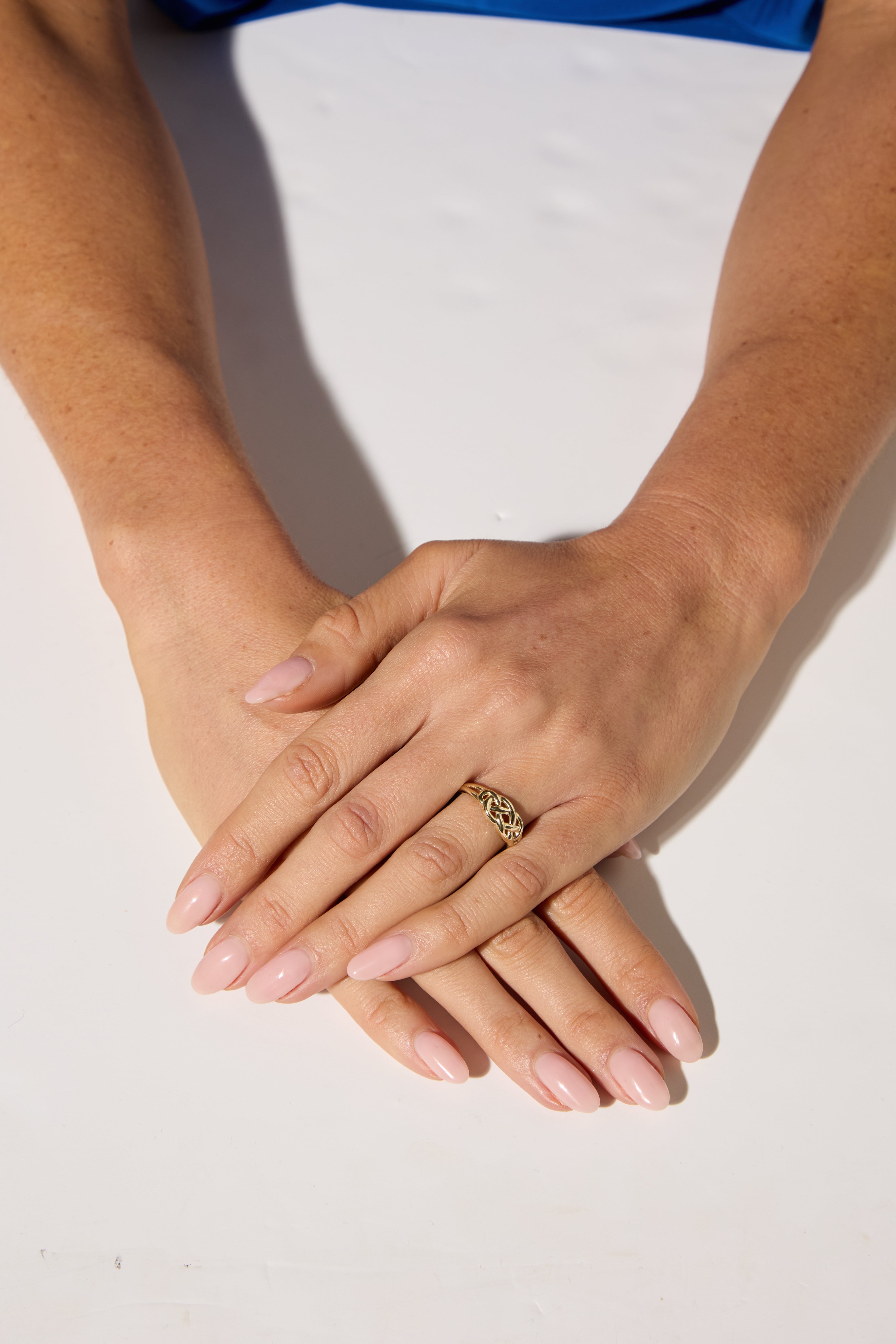 9ct Yellow Gold Filigree Design Ring