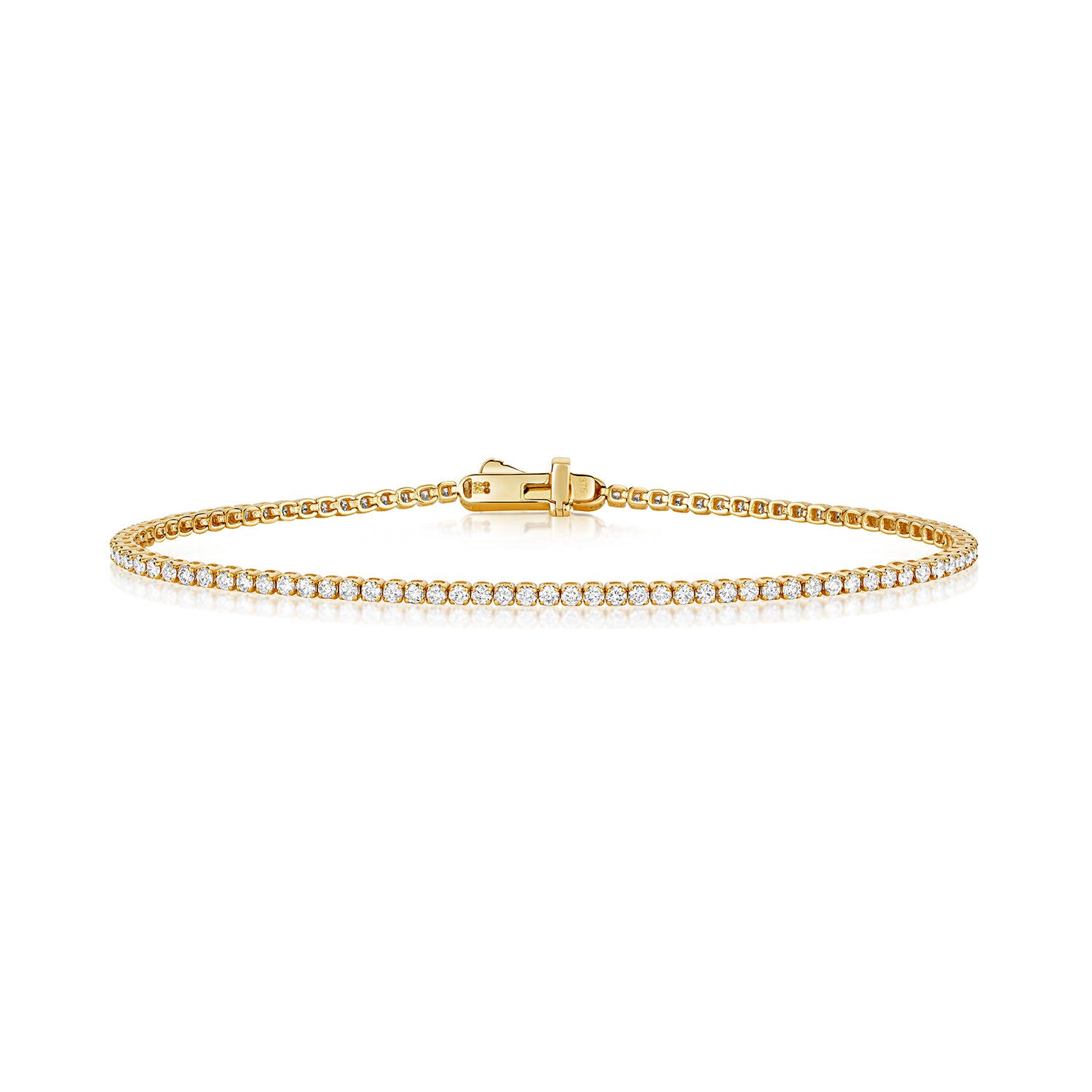 DIAMOND TENNIS BRACELET IN 9CT GOLD