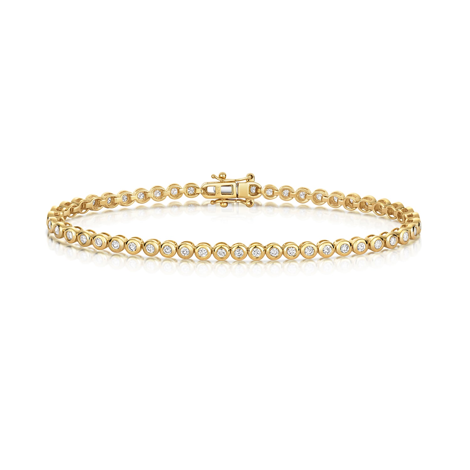 DIAMOND BRACELET IN 9CT GOLD