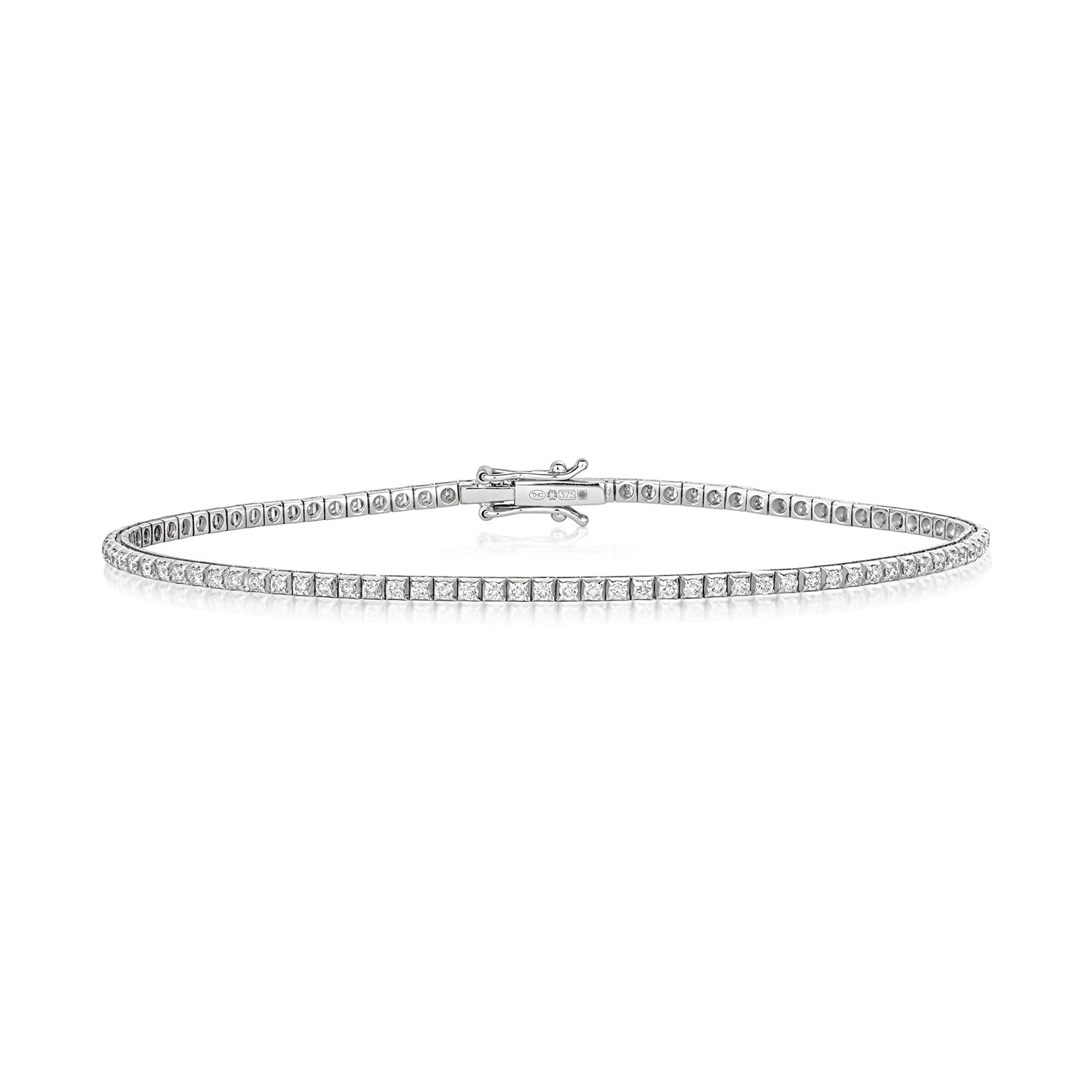 DIAMOND BRACELET IN 18CT WHITE GOLD