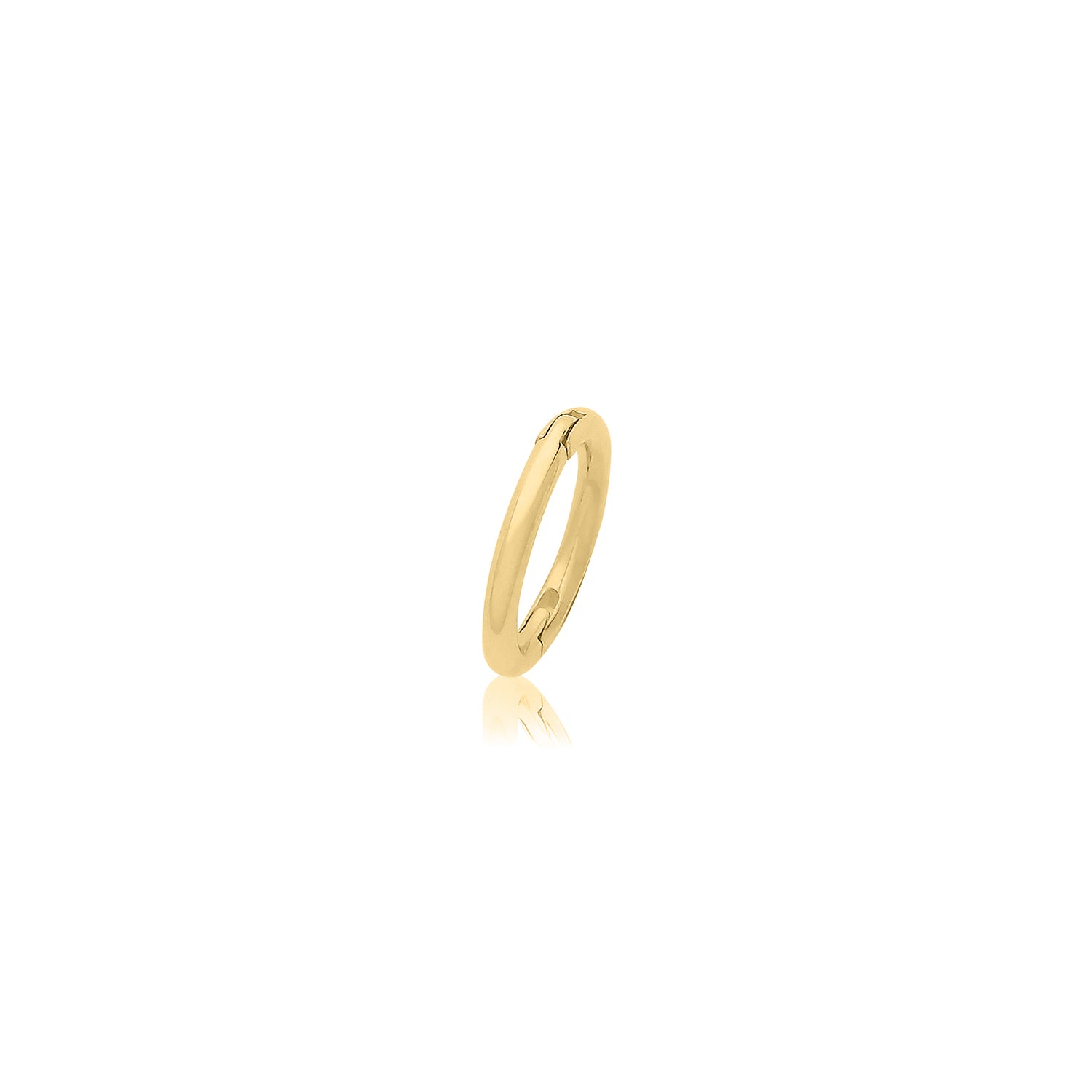 9CT GOLD SEAMLESS CLICKER