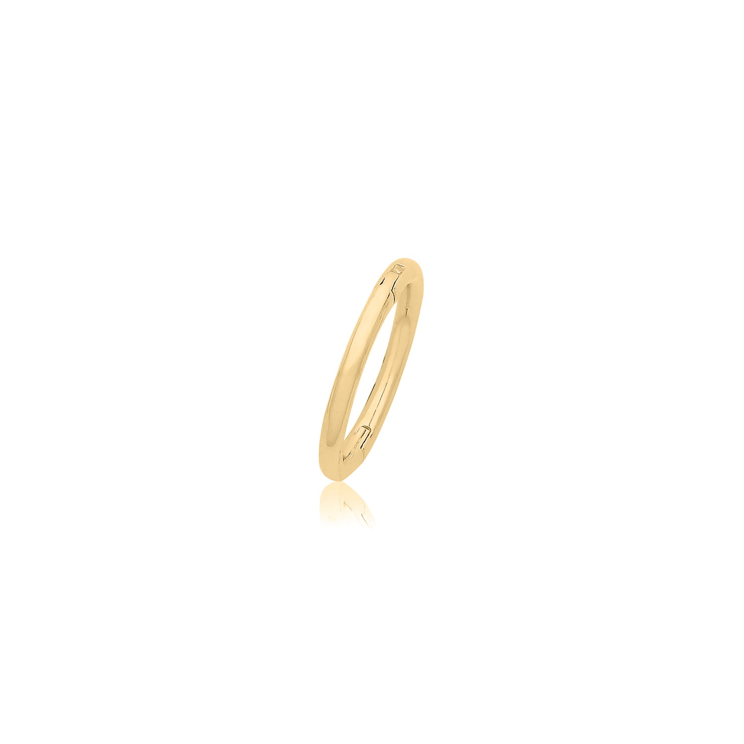 9CT GOLD SEAMLESS CLICKER