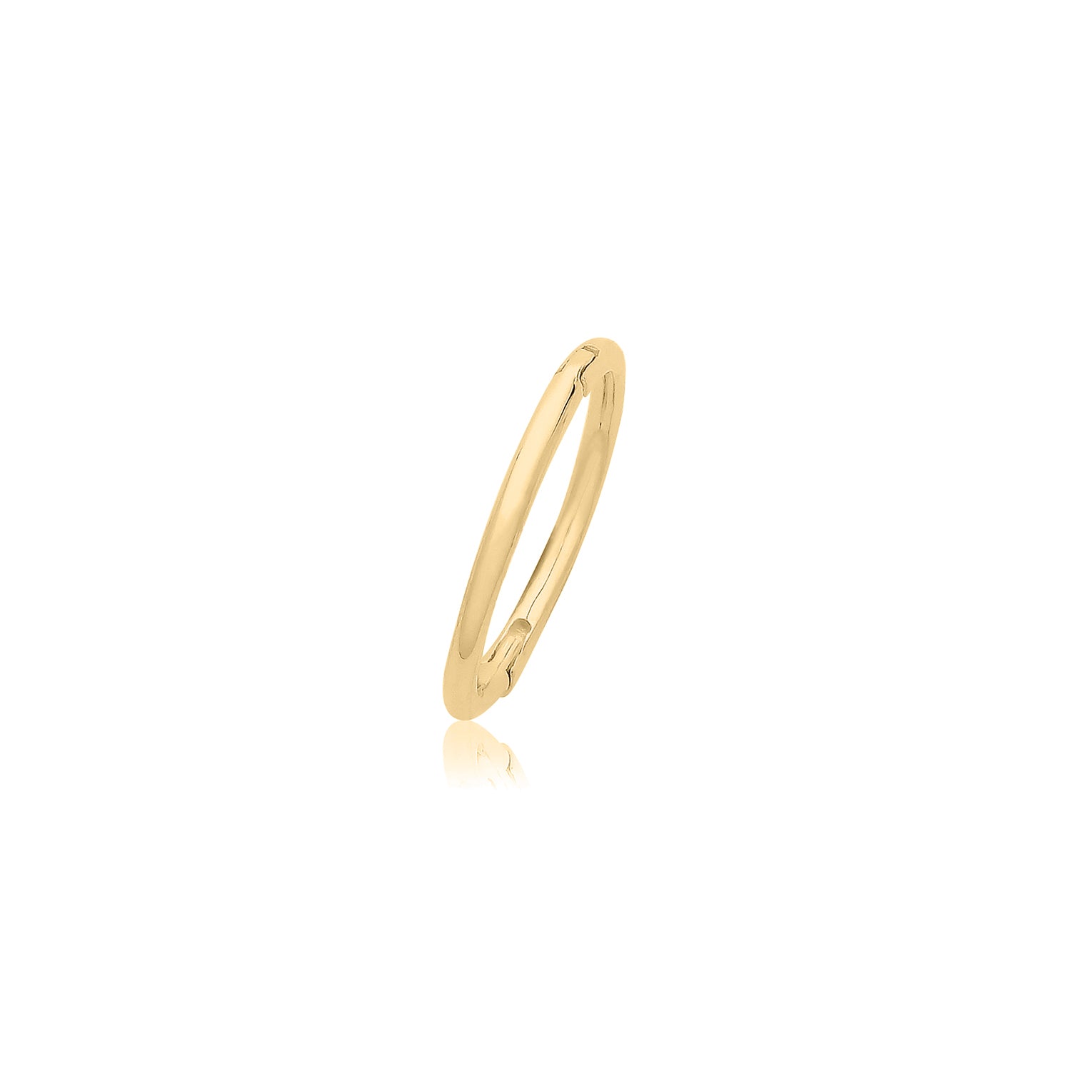 9CT GOLD SEAMLESS CLICKER