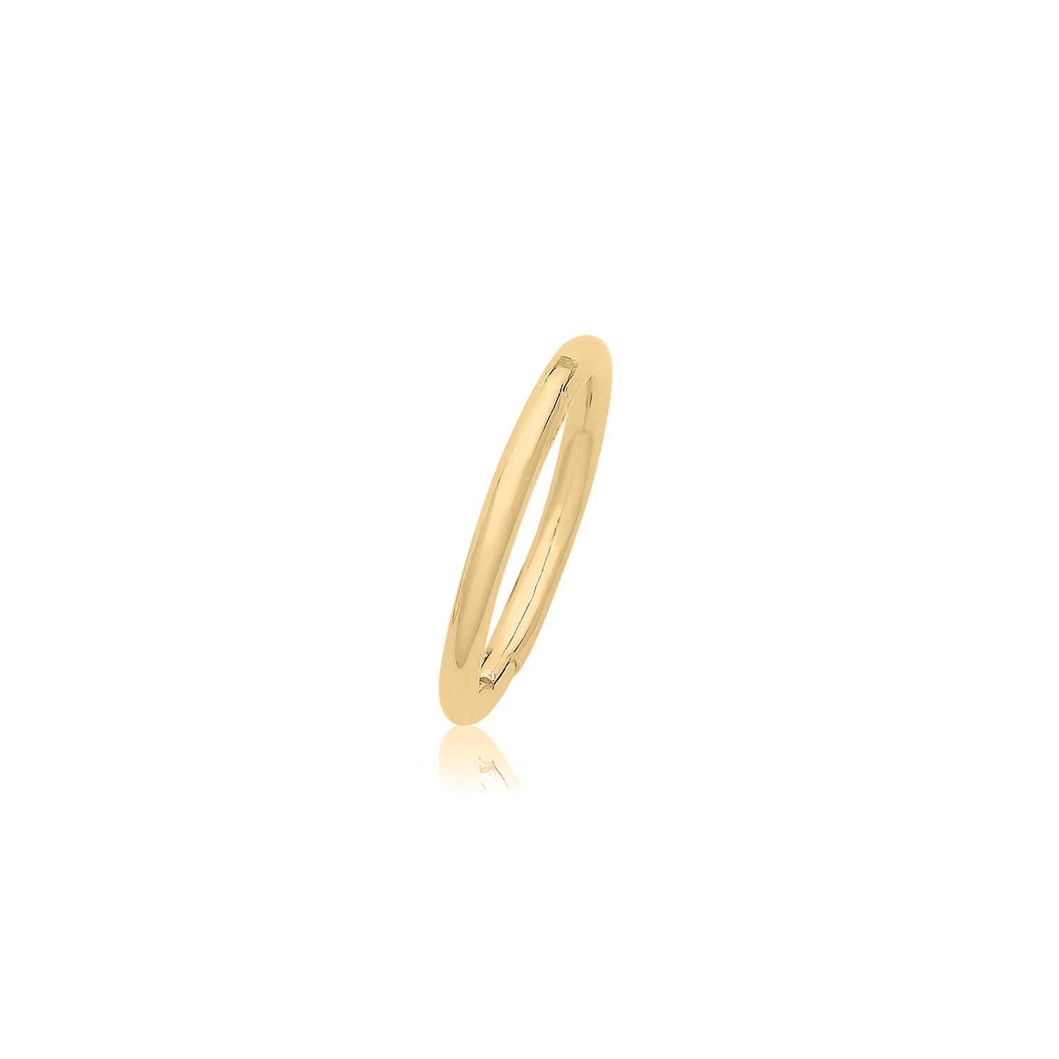 9CT GOLD SEAMLESS CLICKER