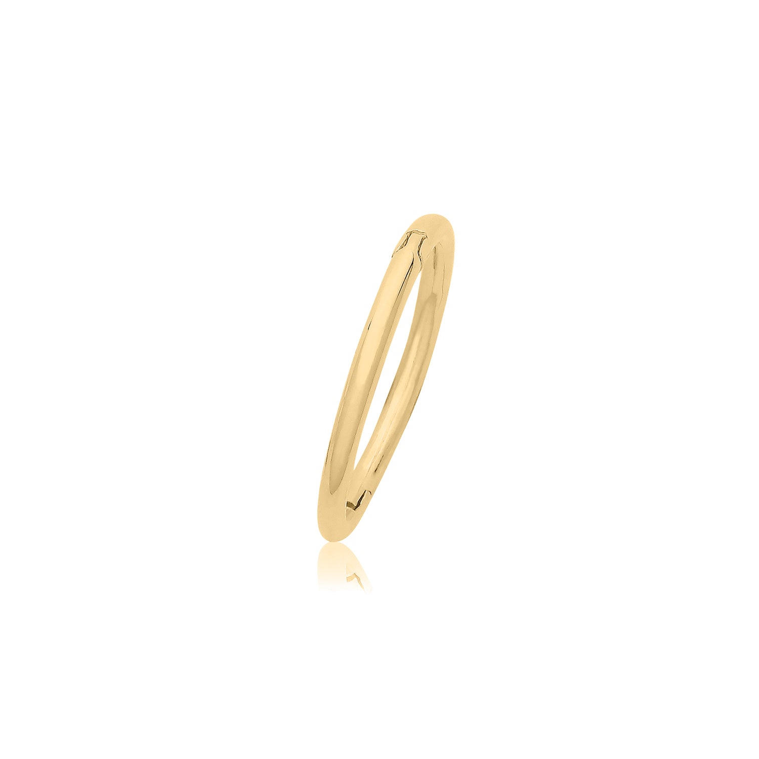 9CT GOLD SEAMLESS CLICKER
