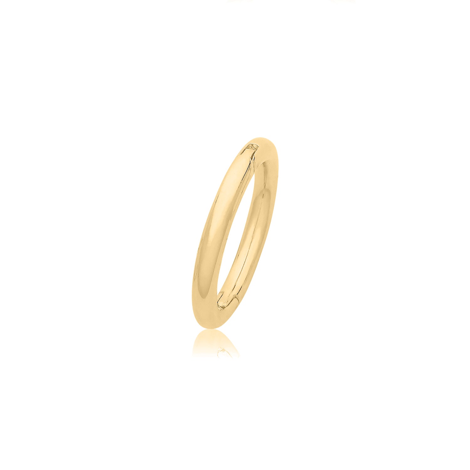 9CT GOLD SEAMLESS CLICKER