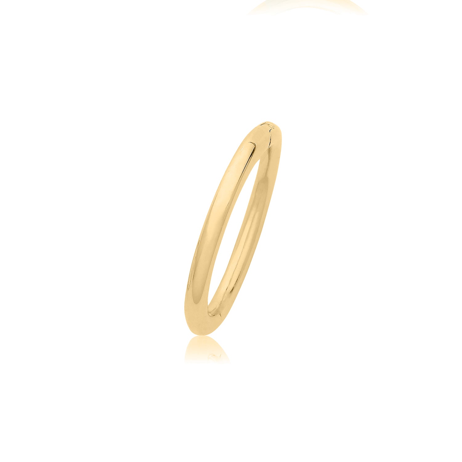 9CT GOLD SEAMLESS CLICKER