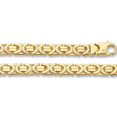 9CT GOLD BYZANTINE CHAIN