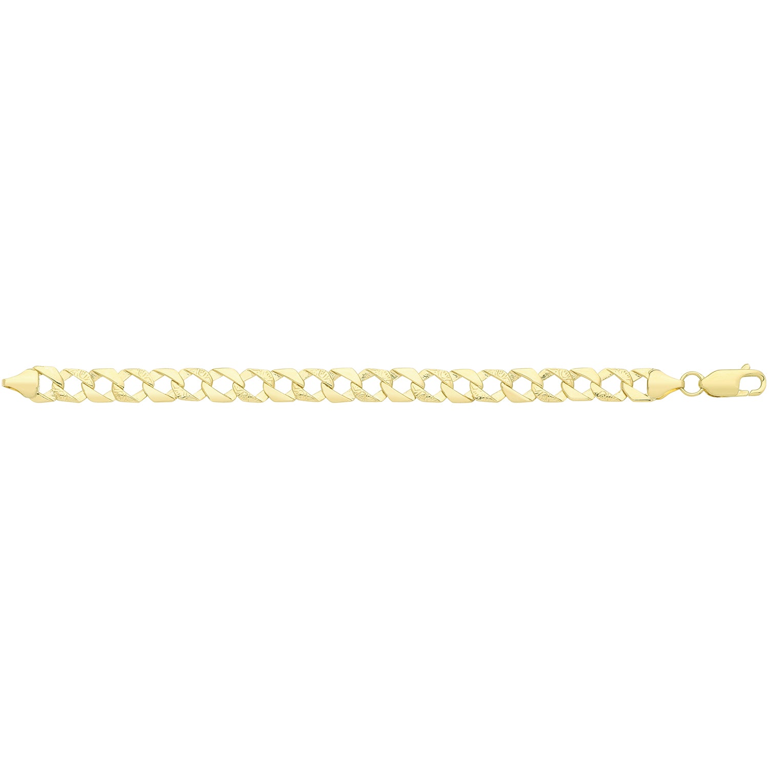 9CT GOLD BABIES' CAST BRACELET