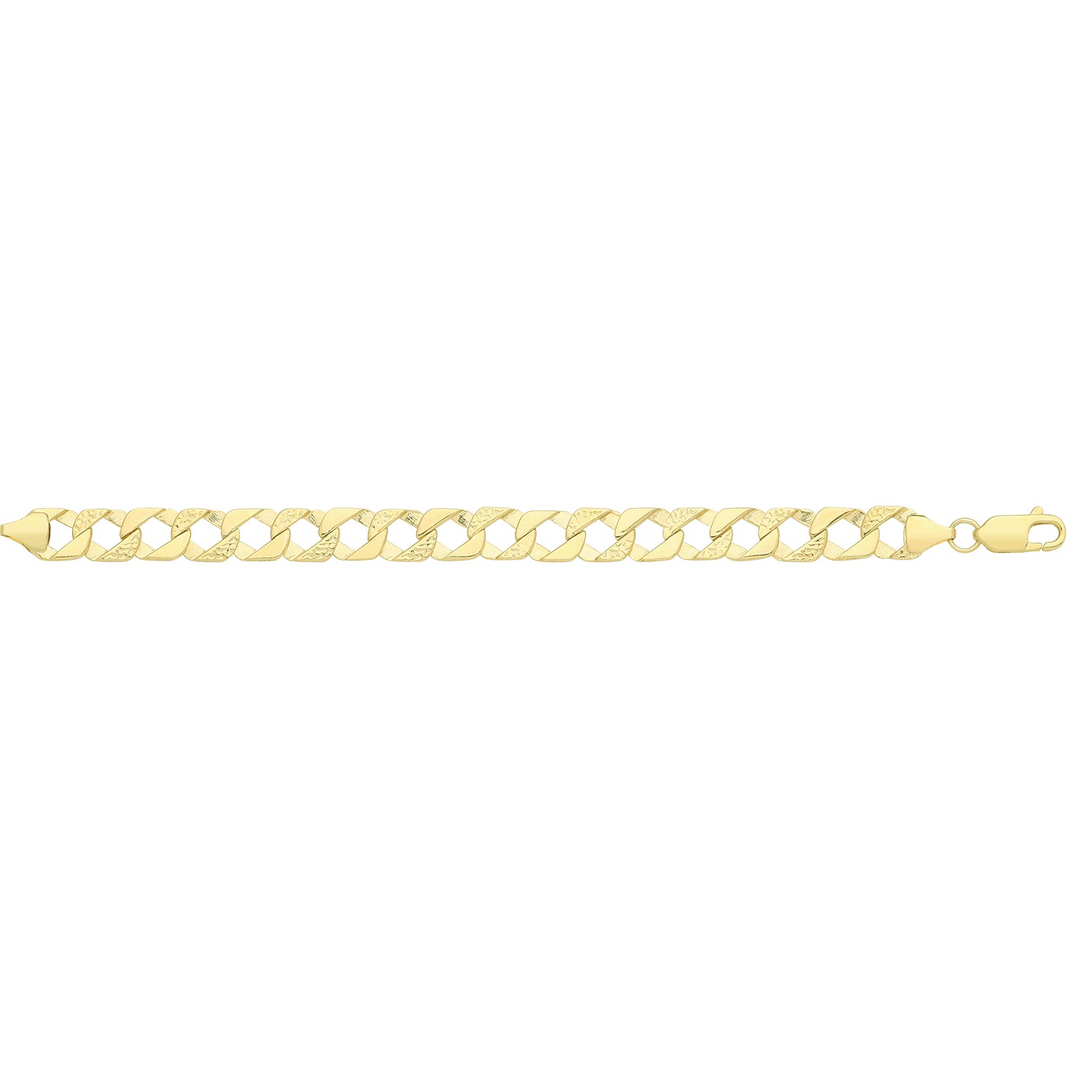 9CT GOLD BABIES' CAST BRACELET