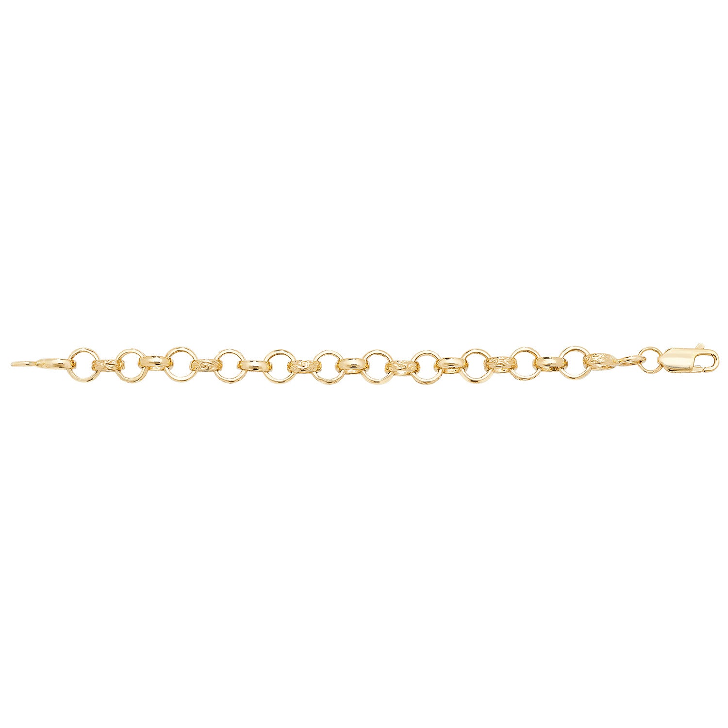 9CT GOLD BABIES BELCHER BRACELET