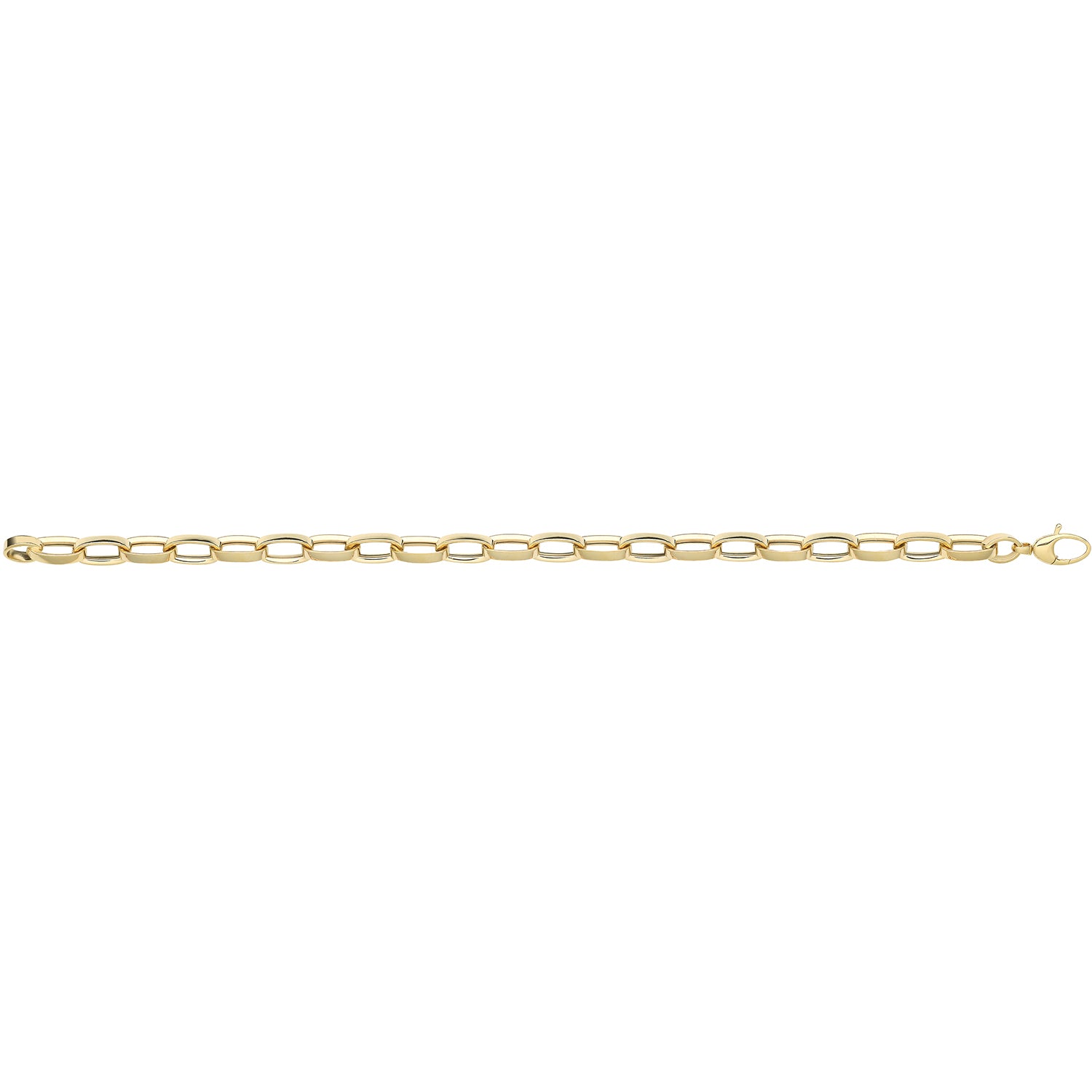 9CT GOLD HOLLOW BRACELET