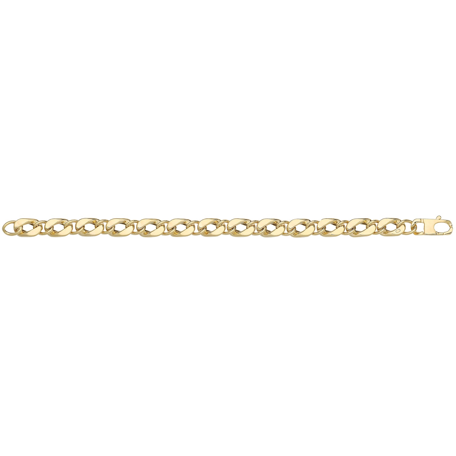 9CT GOLD HOLLOW BRACELET