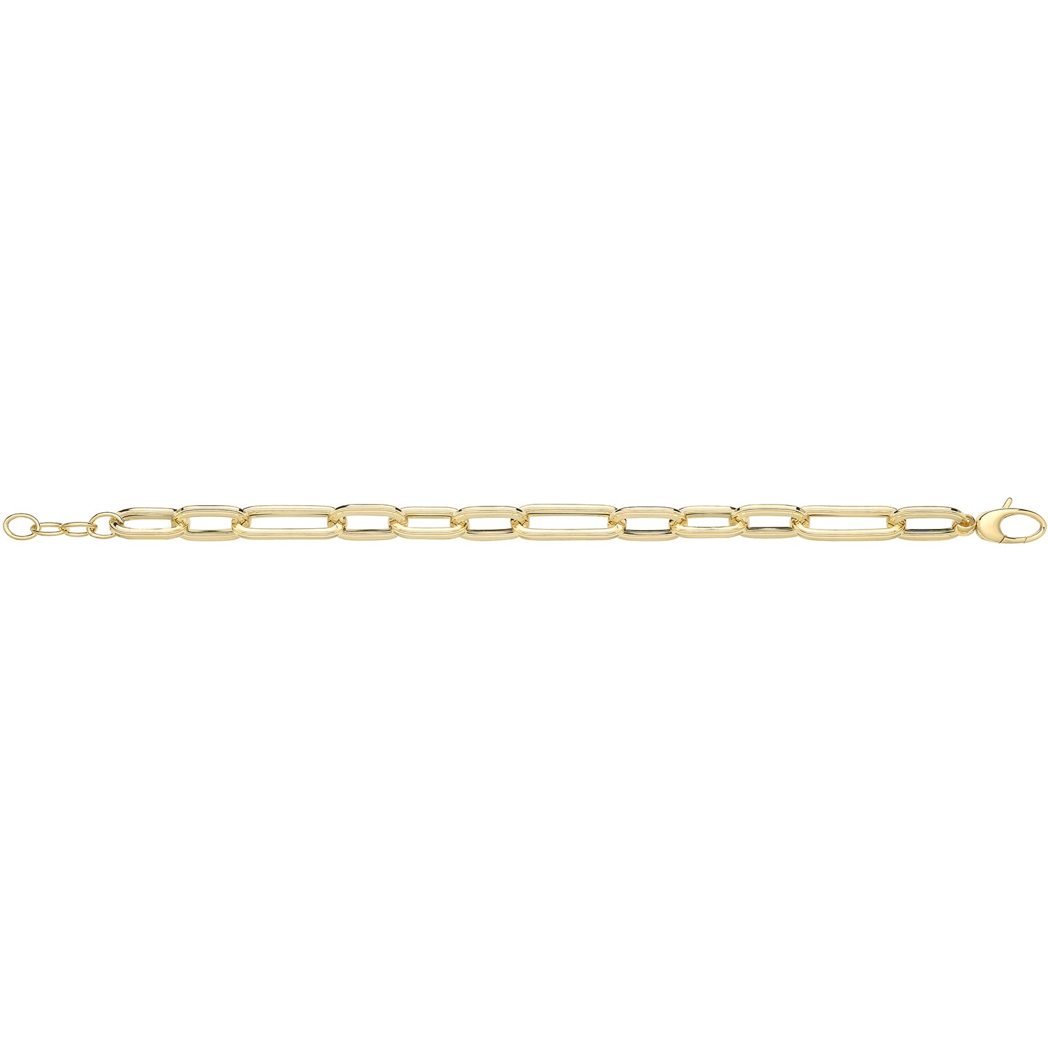 9CT GOLD HOLLOW BRACELET