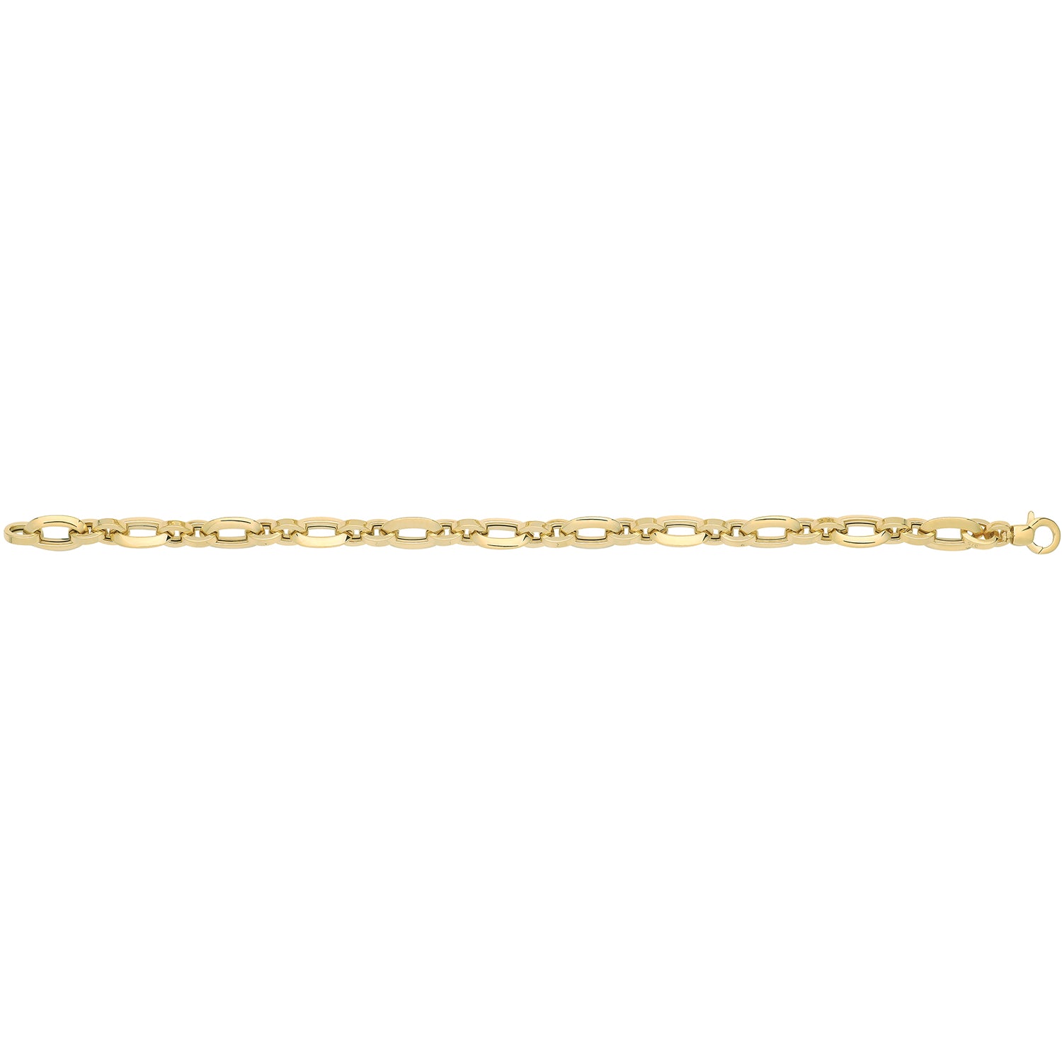 9CT GOLD HOLLOW BRACELET