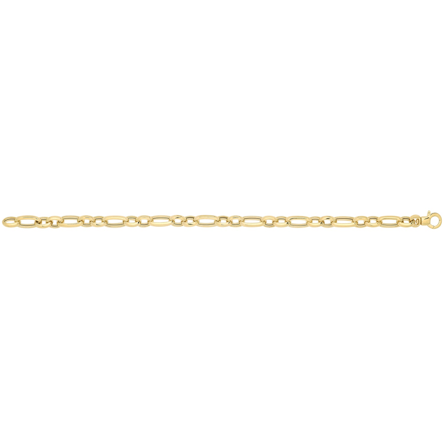 9CT GOLD HOLLOW BRACELET