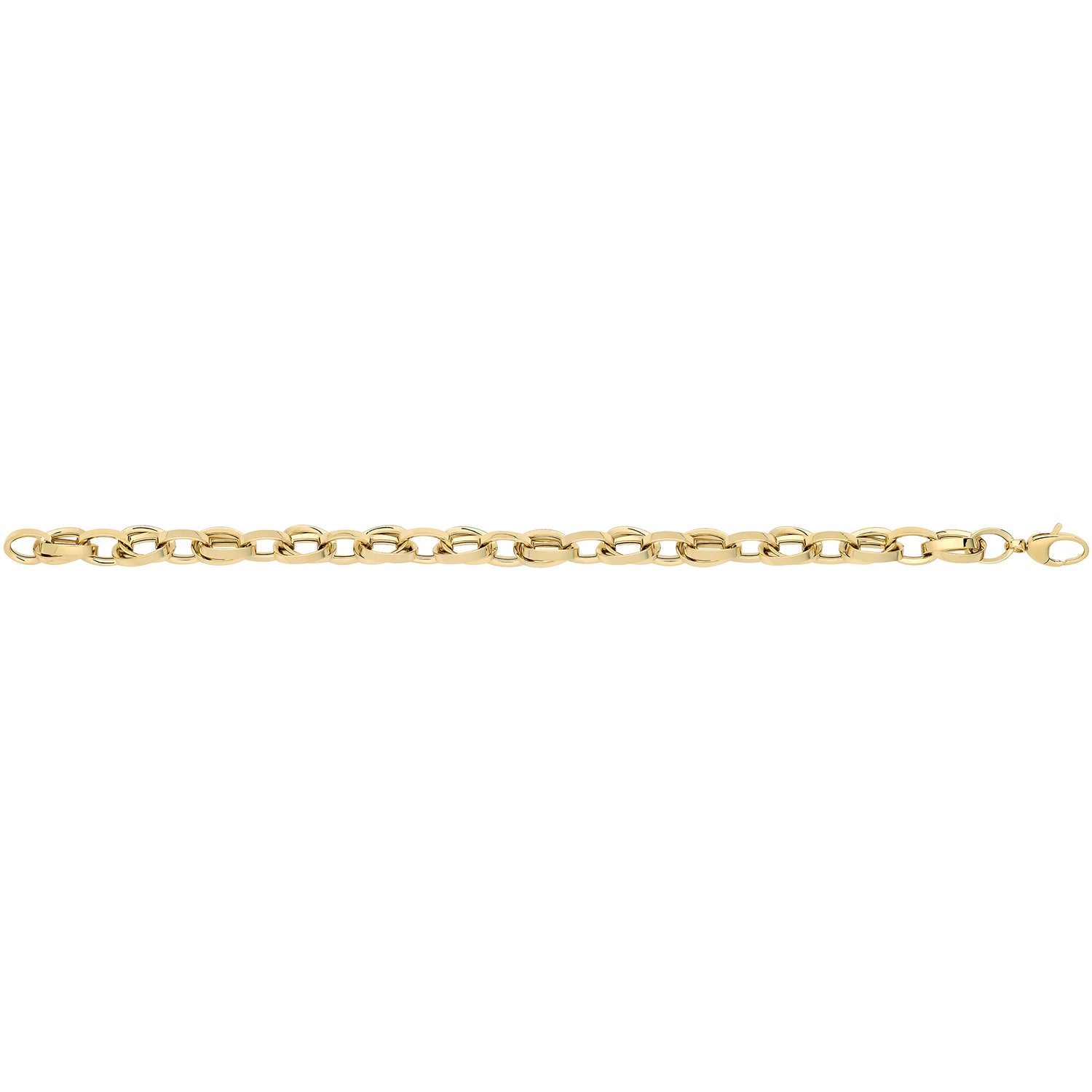 9CT GOLD HOLLOW BRACELET