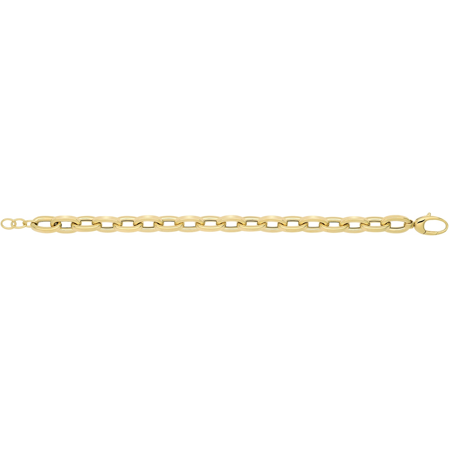 9CT GOLD HOLLOW BRACELET