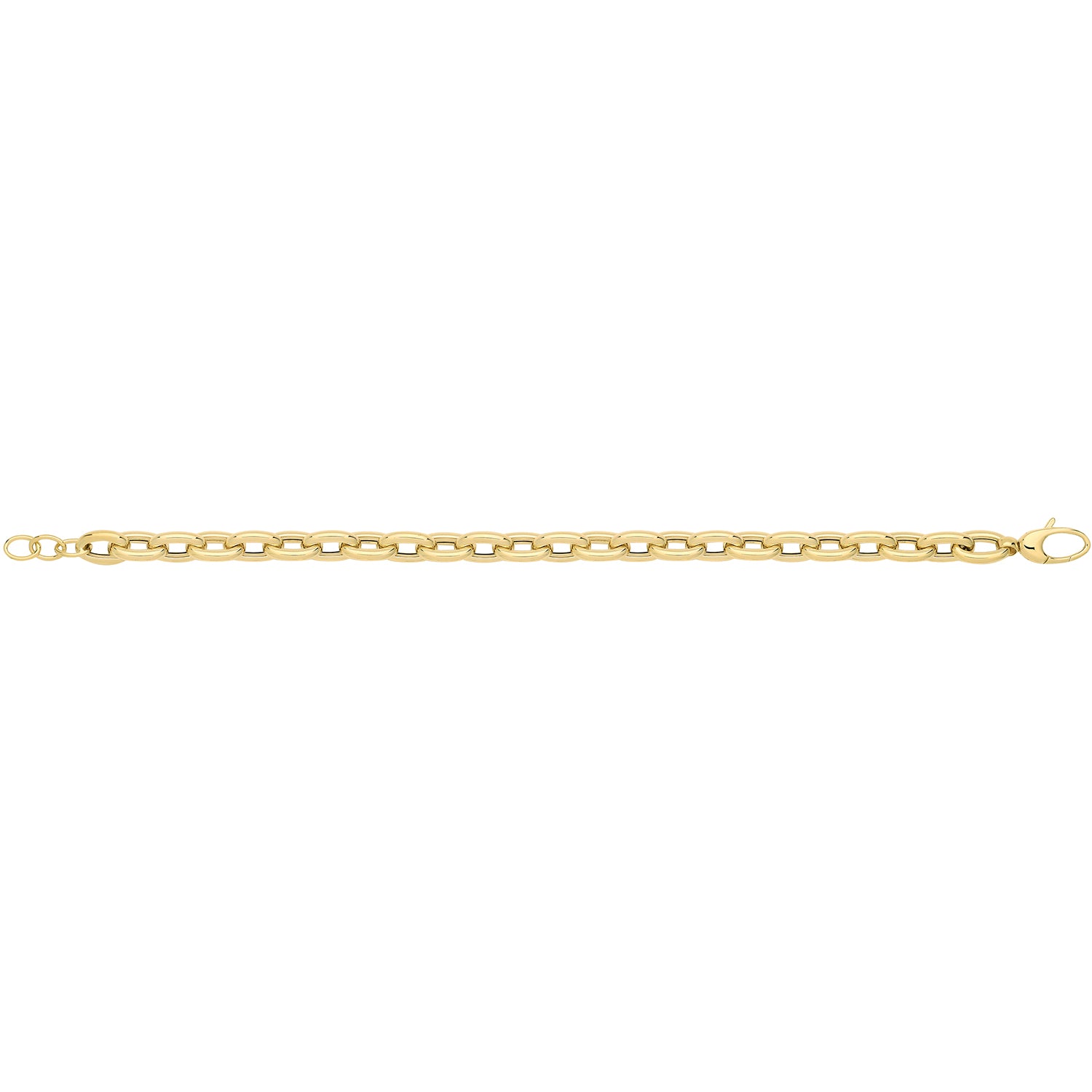 9CT GOLD HOLLOW BRACELET