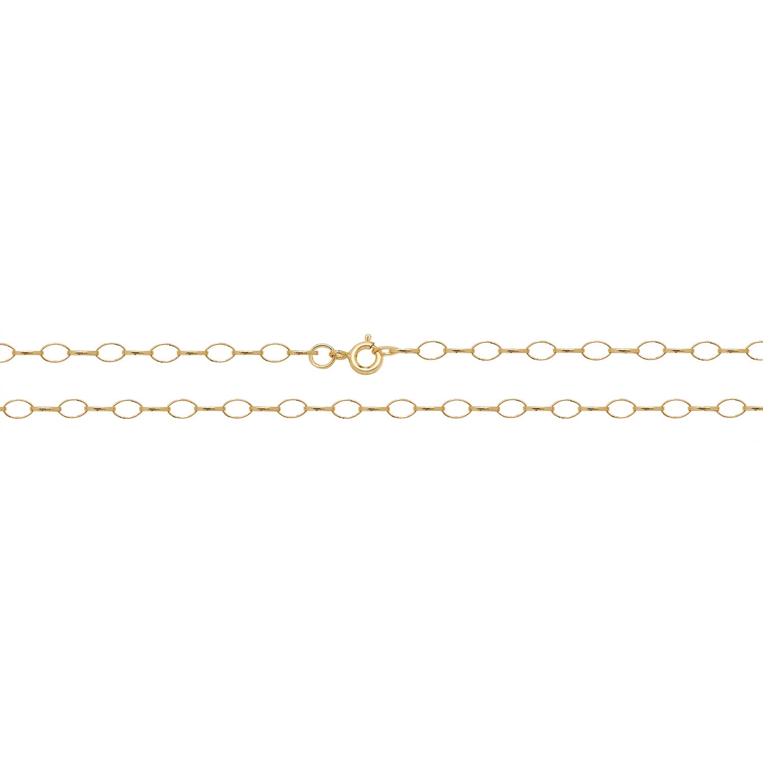 9CT GOLD BELCHER CHAIN