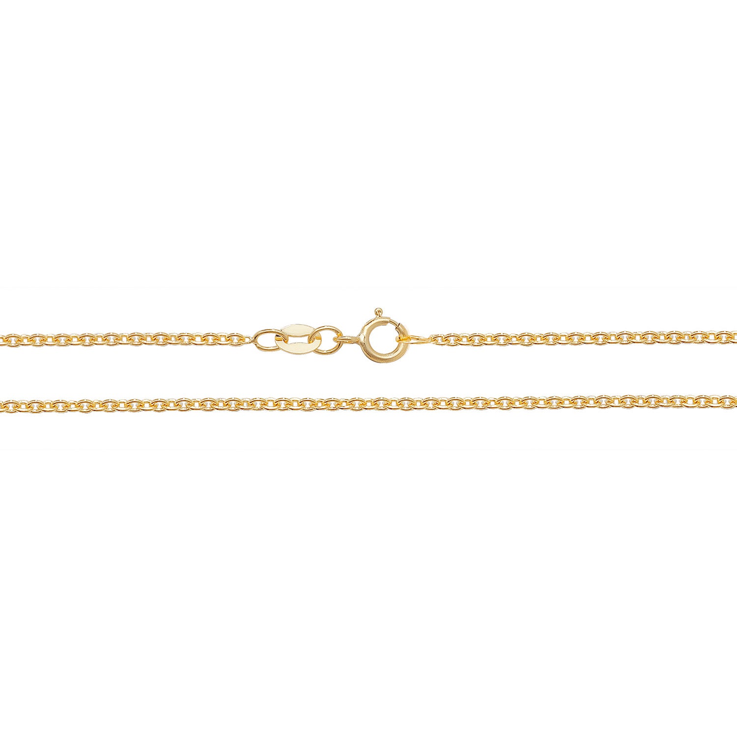 18CT GOLD CABLE CHAIN