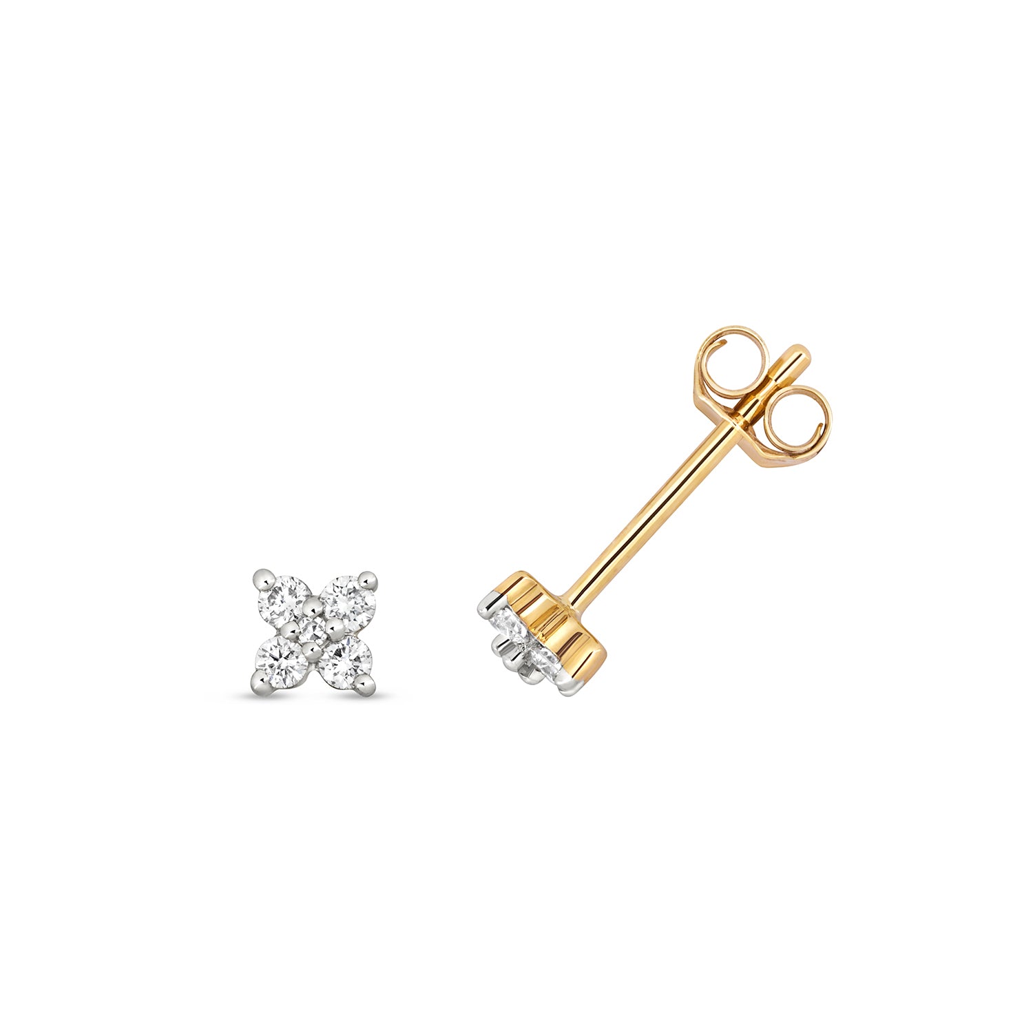 DIAMOND STUDS IN 9CT GOLD