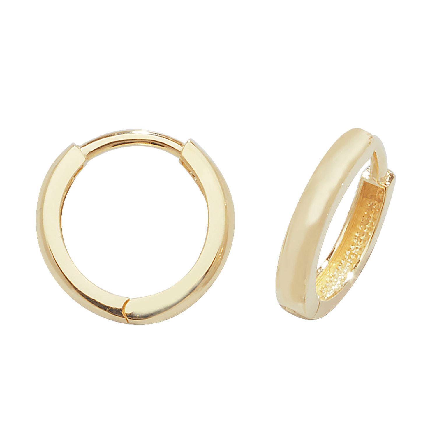 9CT YEL GOLD HINGED EARRINGS