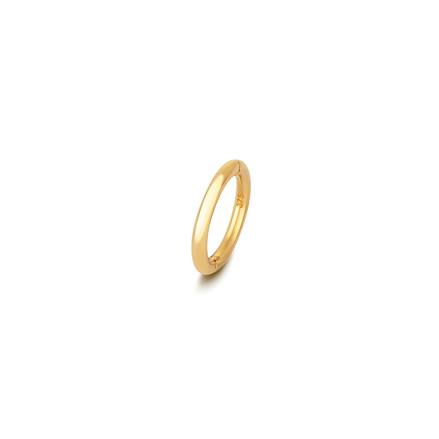 9CT YEL GOLD SEAMLESS CLICKER