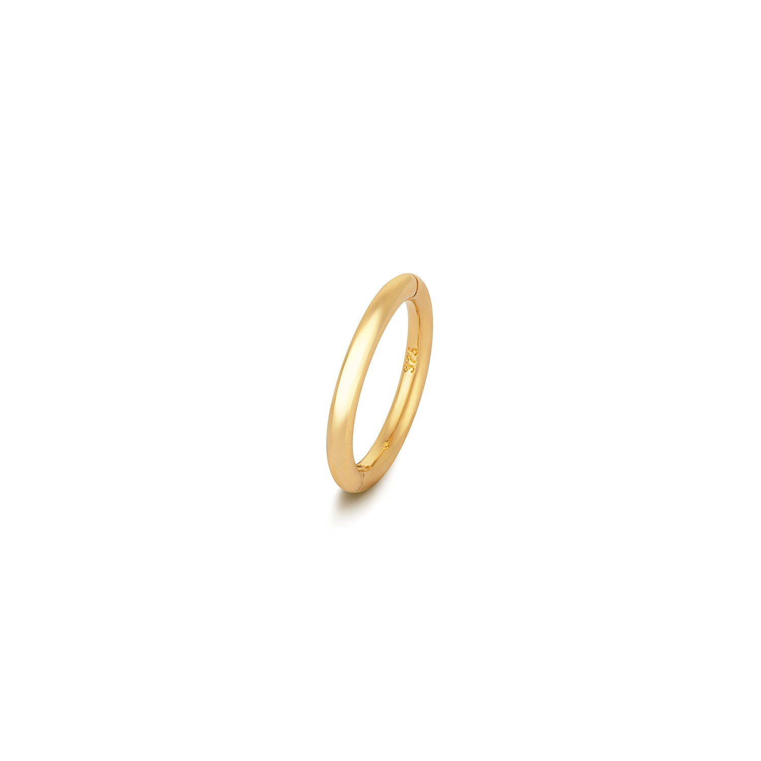 9CT YEL GOLD SEAMLESS CLICKER