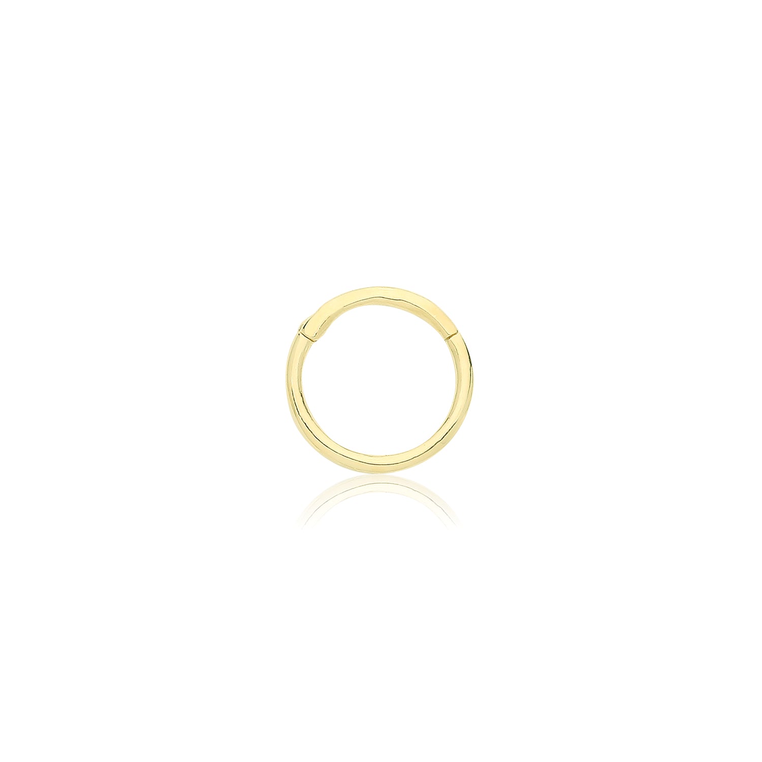 9CT YEL GOLD PLAIN SEPTUM PIERCING