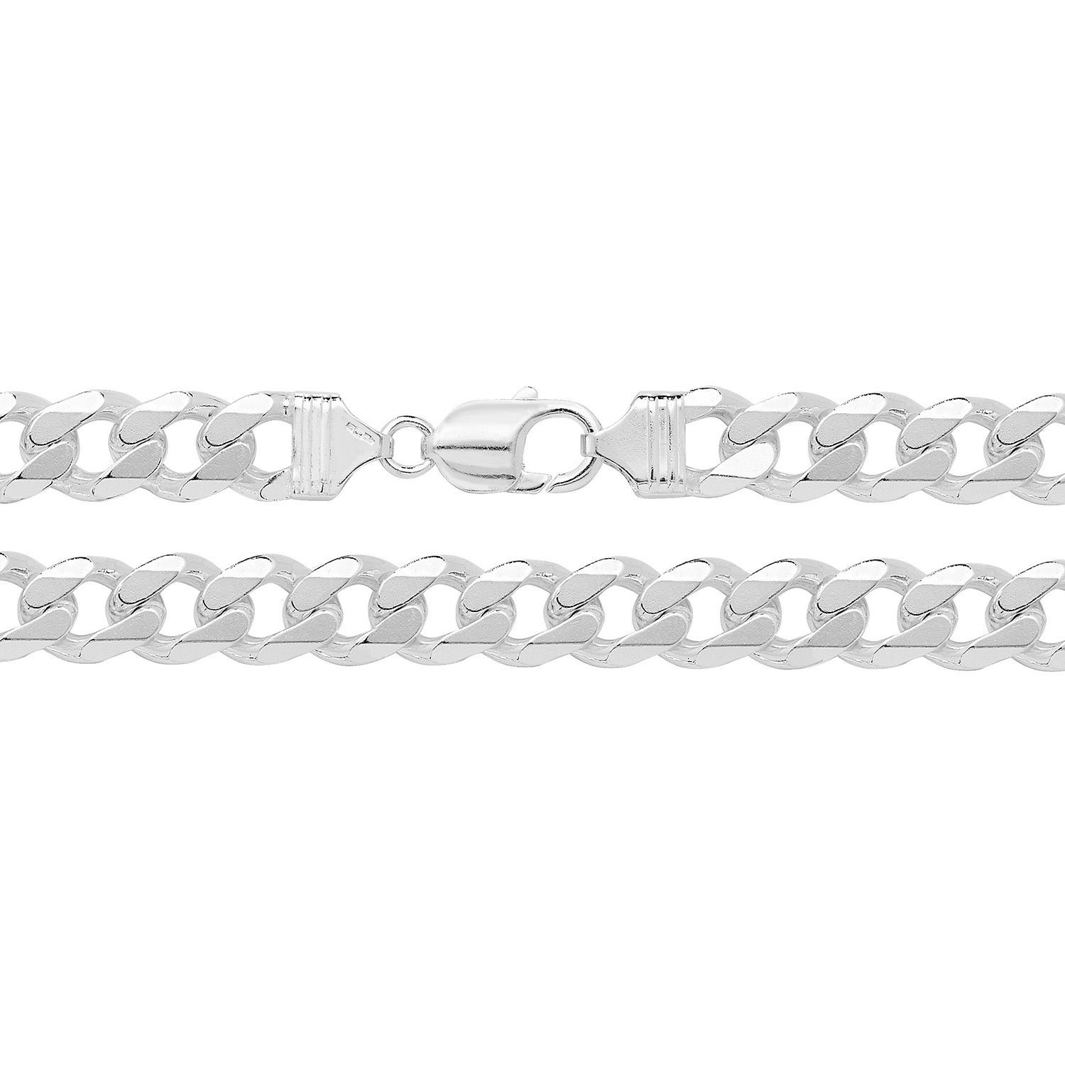 SILVER CURB CHAIN