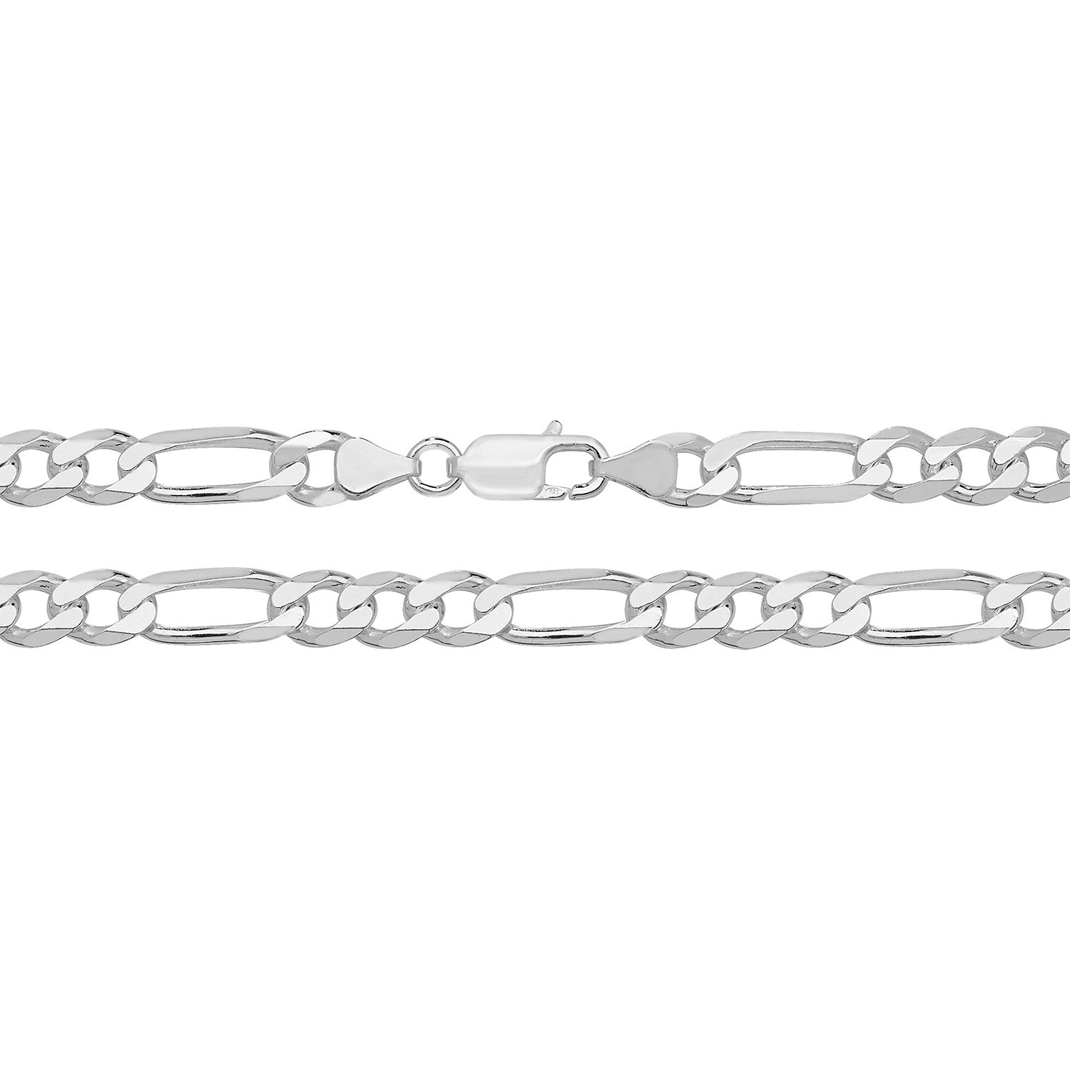 SILVER FIGARO CHAIN