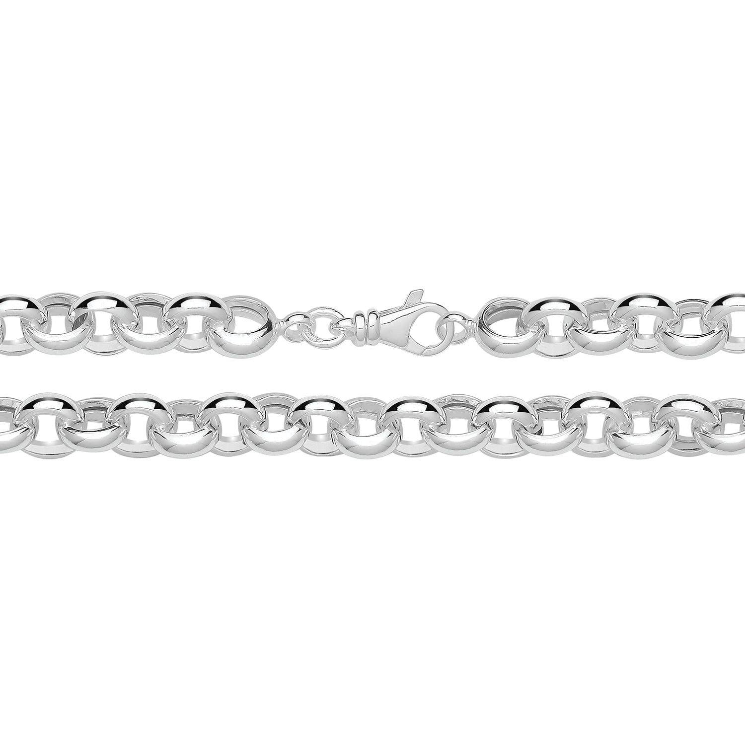 SILVER HALLOW BELCHER CHAIN