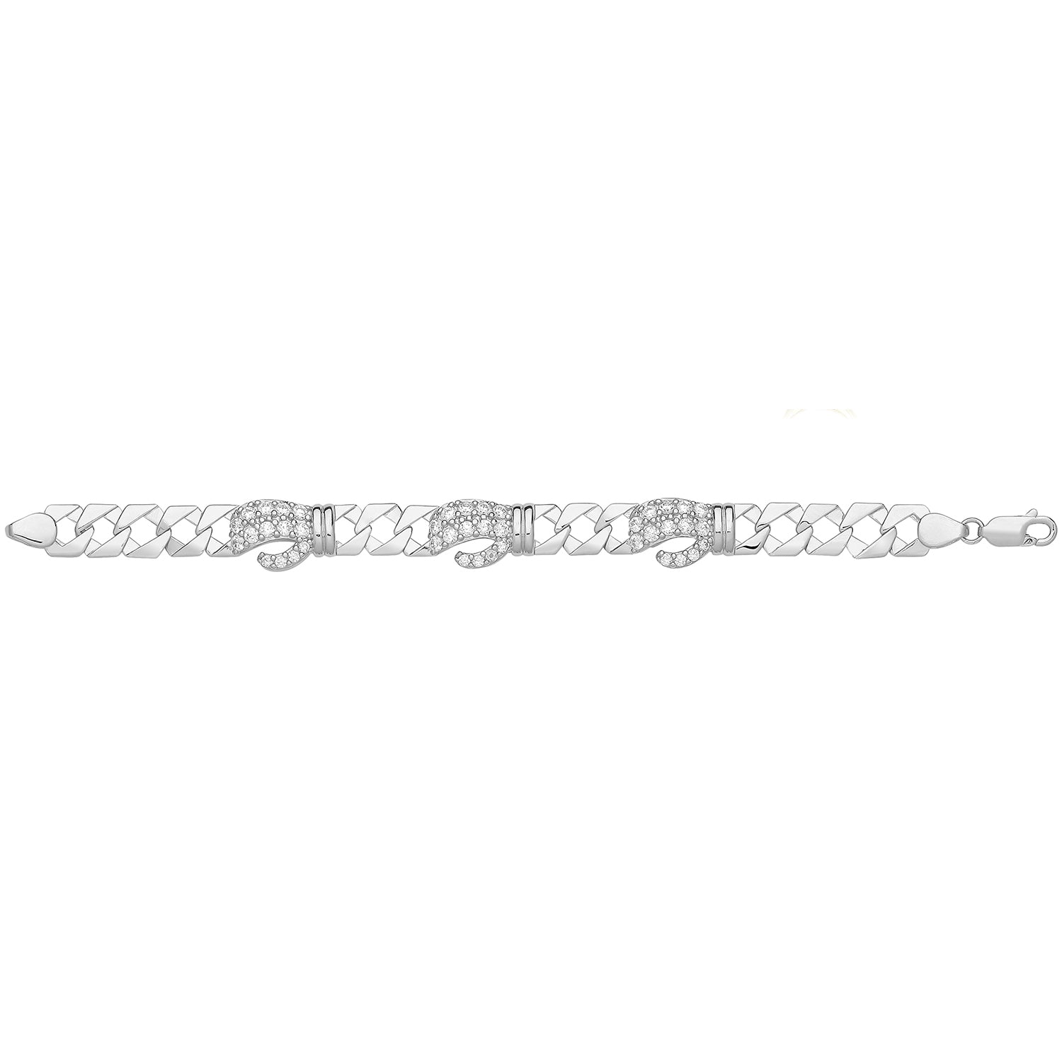 SILVER BOXING GLOVE BABY BRACLET