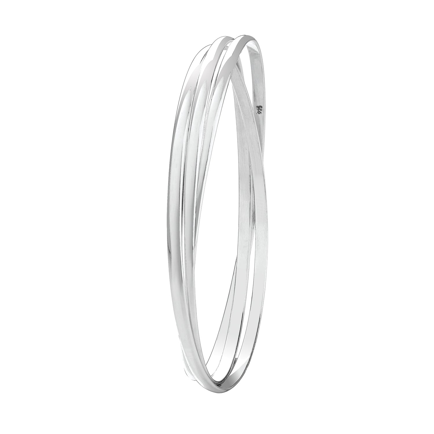SILVER RUSSIAN WEDDING BANGLE