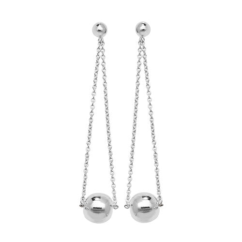 SILVER DANGLE EARRINGS