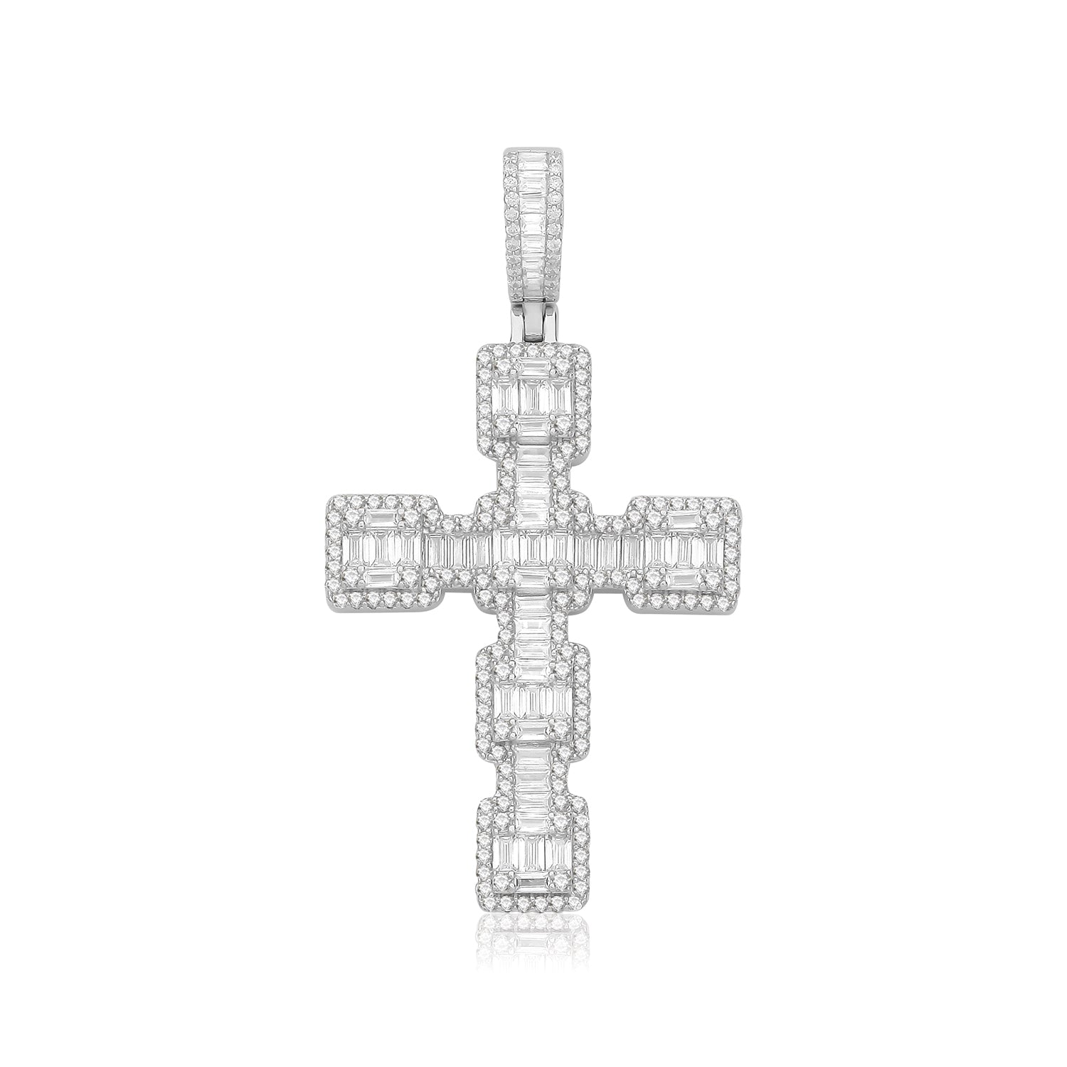 SILVER CZ CROSS