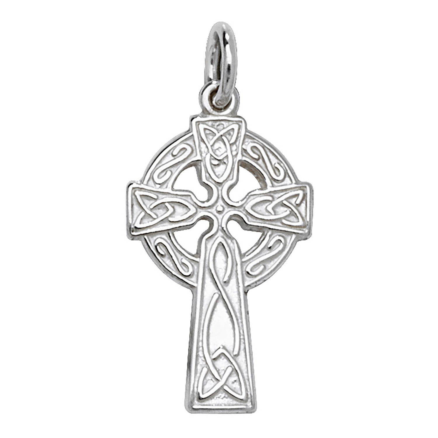 SILVER CELTIC CROSS PENDANT