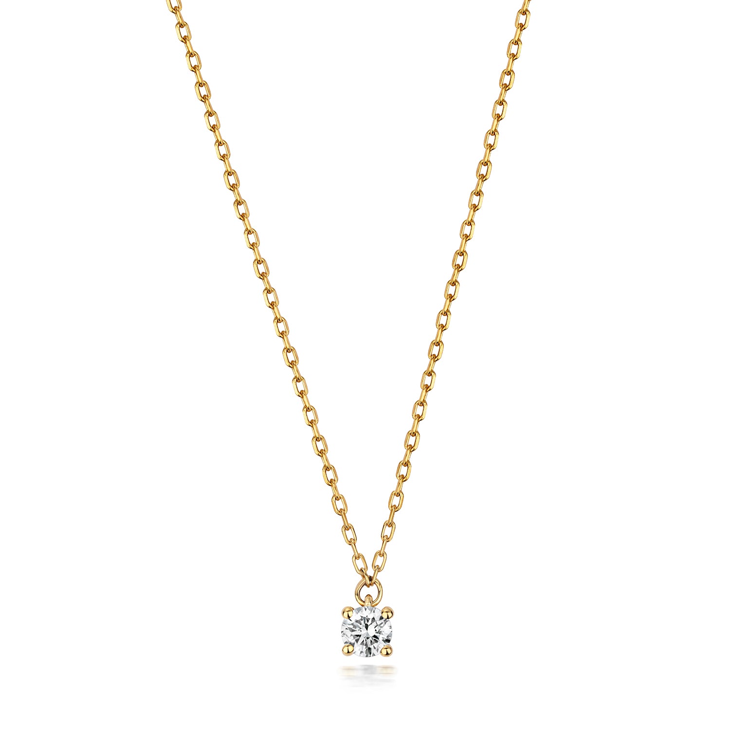 DIAMOND NECKLACE IN 9CT GOLD