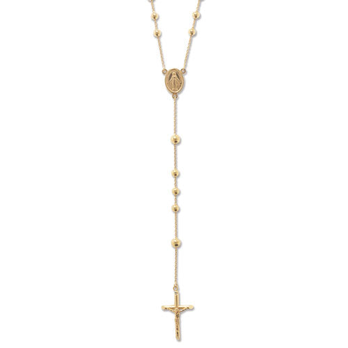 9CT GOLD ROSARY NECKLET