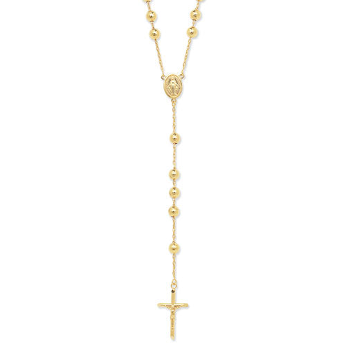 9CT GOLD ROSARY NECKLET