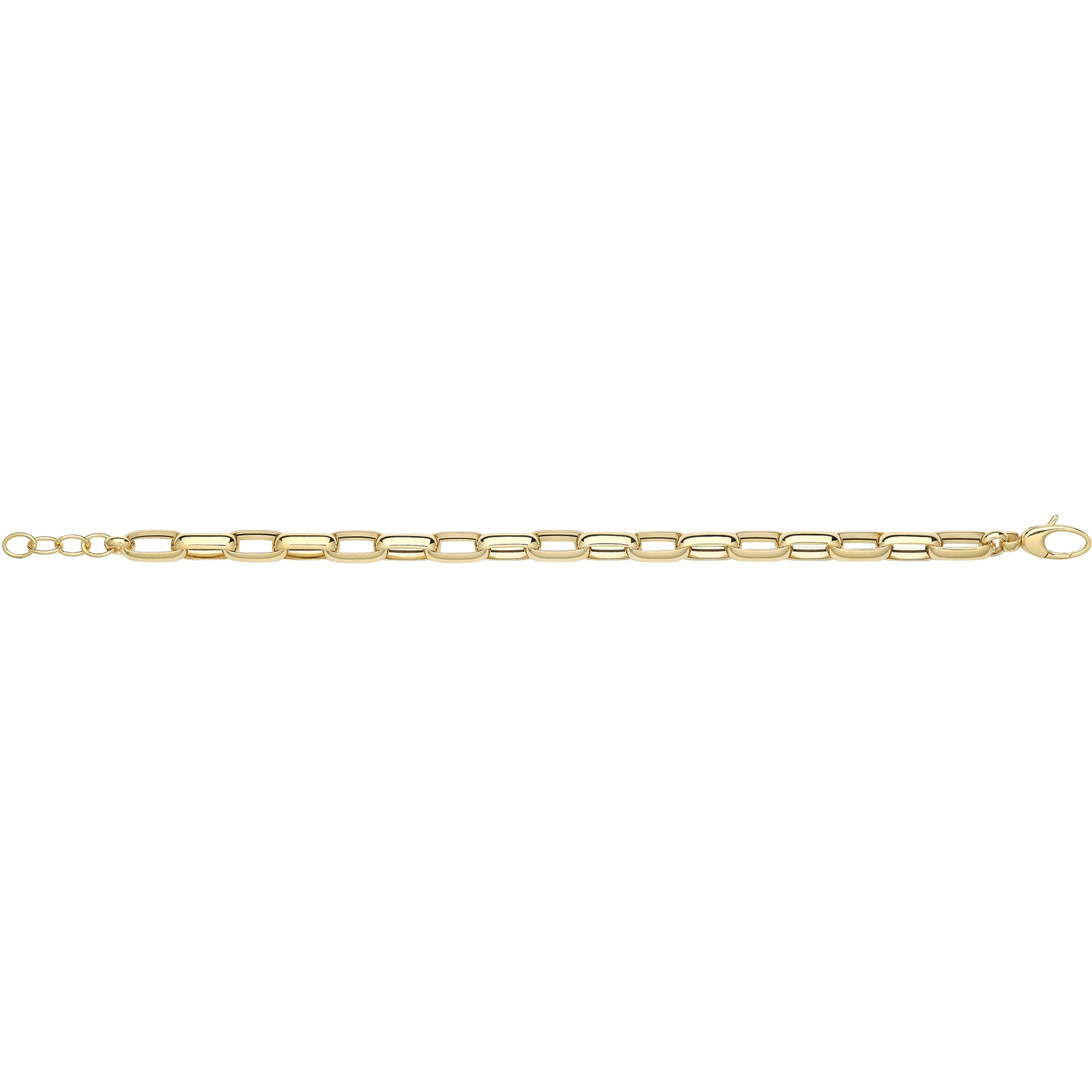 9CT GOLD HOLLOW BRACELET